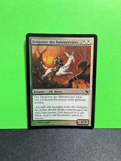 FOIL Dragoner des Rabenreviers / Raven's Run Dragoon - MTG Magic - Image 1
