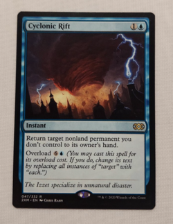 Cyclonic Rift | MTG | Double Masters (2XM) | NM | Magic the Gathering - Image 1