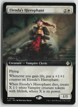 Elenda's Hierophant (Extended Art) LP 39 Commander: Ixalan MTG - Image 1