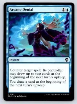 Arcane Denial C Commander: Secrets of Strixhaven 187 LP - Image 1