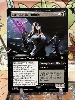 Stensian Sanguinist (Extended) NF (Secrets Of Strixhaven) MTG - Image 1