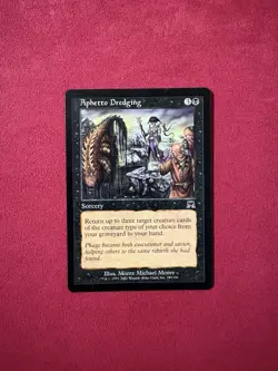 Aphetto Dredging - Onslaught MTG Magic The Gathering Vintage Classic - Image 1