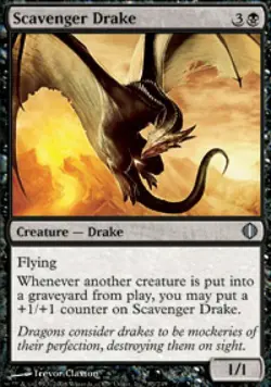 Scavenger Drake - Medium Play MTG Shards of Alara - Image 1