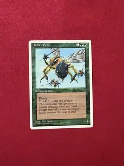 Killer Bees - 4th Fourth Edition Magic The Gathering MTG Vintage Classic - Image 1