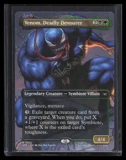 Venom, Deadly Devourer (Borderless) Marvel's Spider-Man: Eternal-Legal #22 - Image 1