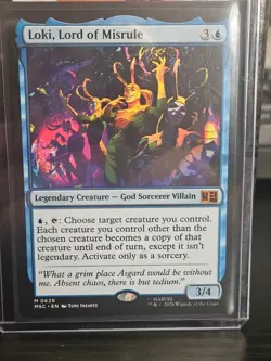 MTG Marvel Super Heroes Loki, Lord of Misrule - Image 1