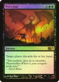 MTG - Wit's End - Foil - M13 - Magic the Gathering - Image 1