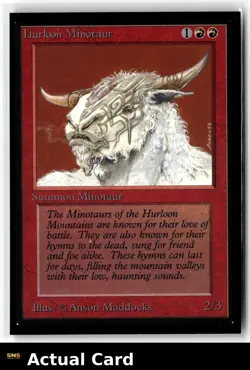 Magic: The Gathering Collectors' Edition Hurloon Minotaur - Image 1