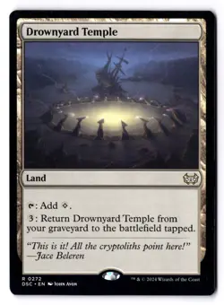 Drownyard Temple NM* Commander Duskmourn ENGLISH 0272 mtg -UnltdCards - Image 1