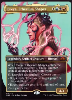 Breya, Etherium Shaper - 372 Borderless not foil MTG MH3 - Image 1
