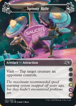 Spinny Ride (4-5-6) [Unfinity] Foil Near Mint - Image 1