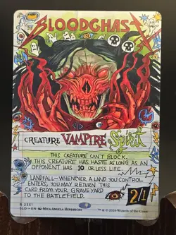 Bloodghast (2351) Secret Lair Drop MTG Regular Near Mint - Image 1