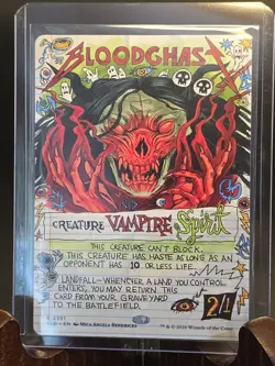 Bloodghast (2351) Secret Lair Drop MTG Regular Near Mint - Image 3