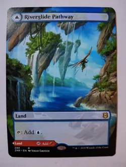 Riverglide Pathway (Borderless) Zendikar Rising Regular - Image 1