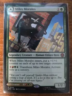 Miles Morales #108 M MTG Marvel's Spider-Man - Image 1