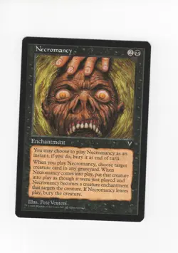 Necromancy Visions MP bend MTG Magic the Gathering b - Image 1
