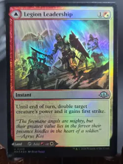 Legion Leadership Modern Horizons 3 MTG Foil Lightly Played - Image 1