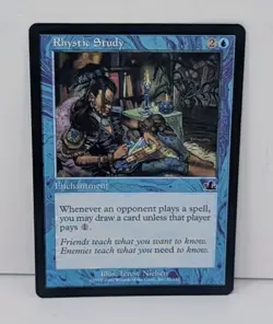 Rhystic Study - Magic The Gathering MTG - Prophecy! - Image 2