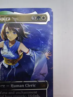 Mtg - Yuna, Hope of Spira (Borderless) (Chocobo Track Foil) - FIN - #0571 - NM - Image 3