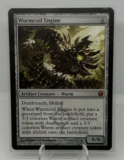 [1x] Wurmcoil Engine Near Mint, English Scars of Mirrodin MTG Magic - Image 1