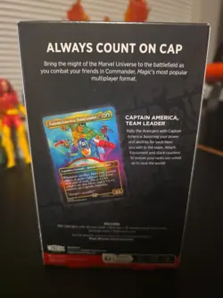 MAGIC: THE GATHERING - MARVEL SUPER HEROES AVENGERS ASSEMBLE COMMANDER Deck NEW - Image 2