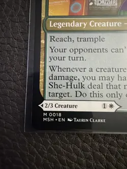 Magic The Gathering Marvel Super Heroes Sensational She-Hulk M 0018 Non-Foil ENG - Image 2