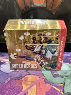 Magic The Gathering Marvel Super Heroes Collector Booster Box (Sealed) 🔥 - Image 1