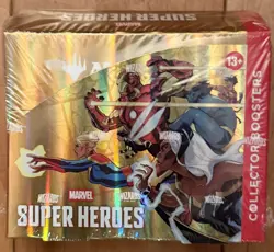 MtG Magic the Gathering MARVEL SUPER HEROES COLLECTOR BOOSTER BOX - Image 1