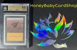 MTG Unlimited Edition 1993 Sinkhole BGS 9.5Q+ (TRUE QUAD+) GEM MINT 93/94 - Image 4
