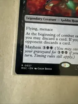 MTG Green Goblin, Back for More MSC 0657 R NM Regular - Image 3