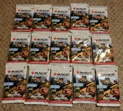 15x MTG Magic Gathering Avatar The Last Airbender Jumpstart Booster Unopened New - Image 1