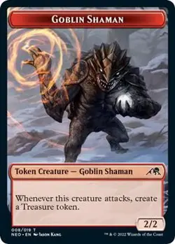 Goblin Shaman Token T Normal Kamigawa: Neon Dynasty 8 NM - Image 1