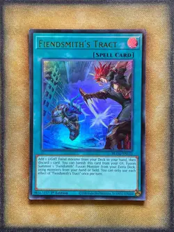Yugioh Fiendsmith's Tract BLGG-EN125 Ultra Rare 1st Ed NM - Image 1