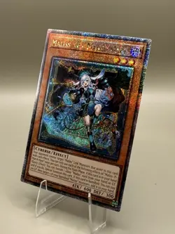 Yugioh Maliss P March Hare ALIN-EN023 1st Edition Quarter Century Secret Rare NM - Image 1