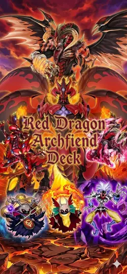 Update Yu-Gi-Oh! Red Dragon Archfiend READY TO PLAY DECK Red Hypernova Dragon - Image 1