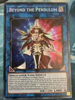 Beyond The Pendulum DIFO-EN048 Yugioh Dimension Force 1st Edition Secret Rare NM - Image 1