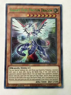 Yugioh - Galaxy-Eyes Photon Dragon - Ultra (Green) - 1st - LDS2-EN047 - NM - Image 1