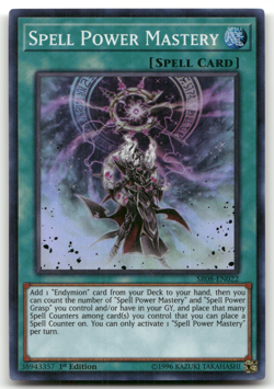 3x Spell Power Mastery SR08-EN022 Super Rare 1st Edition LP - Image 4