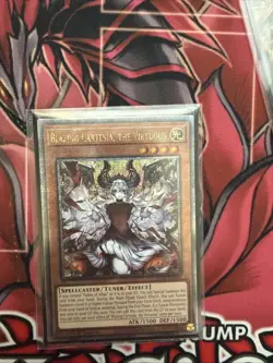 Yu-Gi-Oh! Blazing Cartesia the Virtuous RA04-EN041 1st Ed QCSR Quarter Century - Image 1