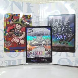 ONE PIECE DAY 2025 Loki Luffy Premium Card Collection ELBAPH Don!! Set of Promo - Image 1