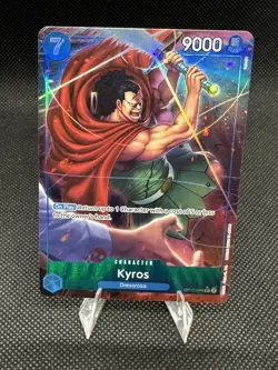 KYROS - One Piece TCG OP10-046 - SR Alt Art Super Rare - Royal Blood - Image 1