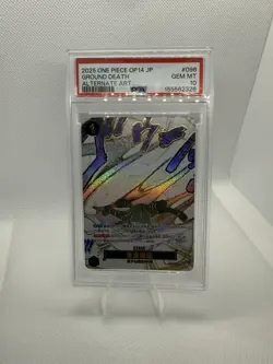 One Piece Tcg Ground Death Op14-096 Alt Art Japanese Psa10 - Image 1