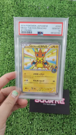 PSA 10 2014 POKEMON JAPANESE MEGA TOKYO'S PIKACHU XY PROMO - Image 2