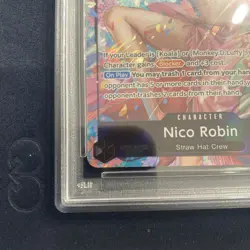 2025 One Piece NICO ROBIN OP12-087 Legacy of the Master Alt Art English PSA 10 - Image 5