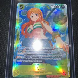 One Piece TCG English EB03-053 Nami Alt Art Parallel - Image 1