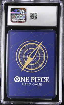 CGC 10 Monkey D. Luffy P-043 2nd Anniversary Tournament Promo One Piece - Image 2