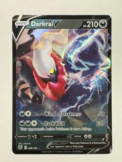 Pokemon TCG - Darkrai V - Astral Radiance 098/189 Ultra Rare Holo - Image 1