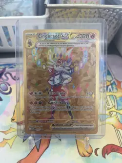 SV: Scarlet & Violet Promo Cards #163 Cinderace ex - Image 1