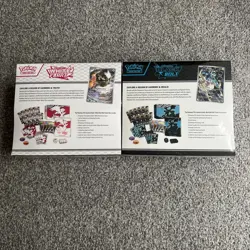 Pokemon TCG Black Bolt and White Flare ETB Bundle 2x Pair - New & Sealed - Image 2