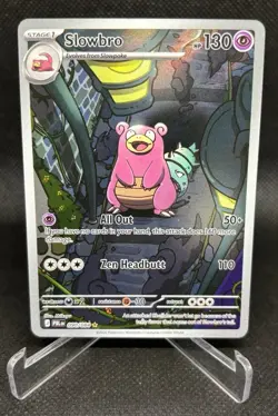 Slowbro Illustration Rare 090/084 NM Pitch Black Pokemon Card Ships Fast 💨 - Image 1